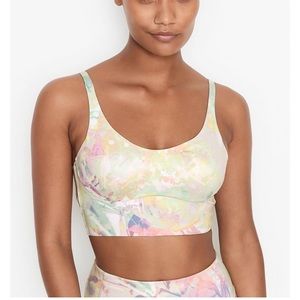 NWT Victoria Secret Allegro Sports Bra 34C Rainbow